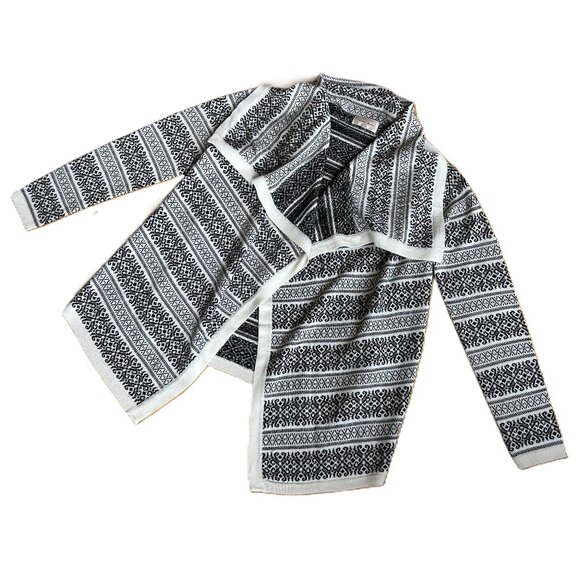 Anthropologie Fair Isle Waterfall Cardigan (NEW) - Picture 3 of 8